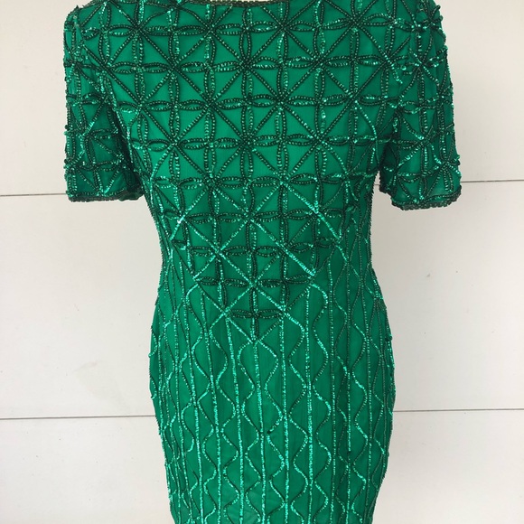 Vintage Swee Lo Women’s Silk Dress Sz 8 - 10 - Picture 1 of 7